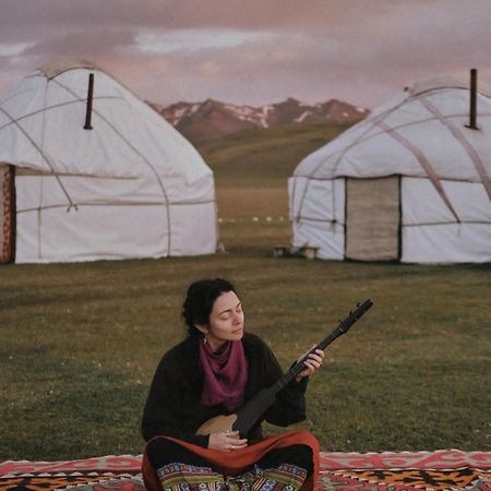 Hotel Zalkar Yurt Camp Song-Kul Exterior foto